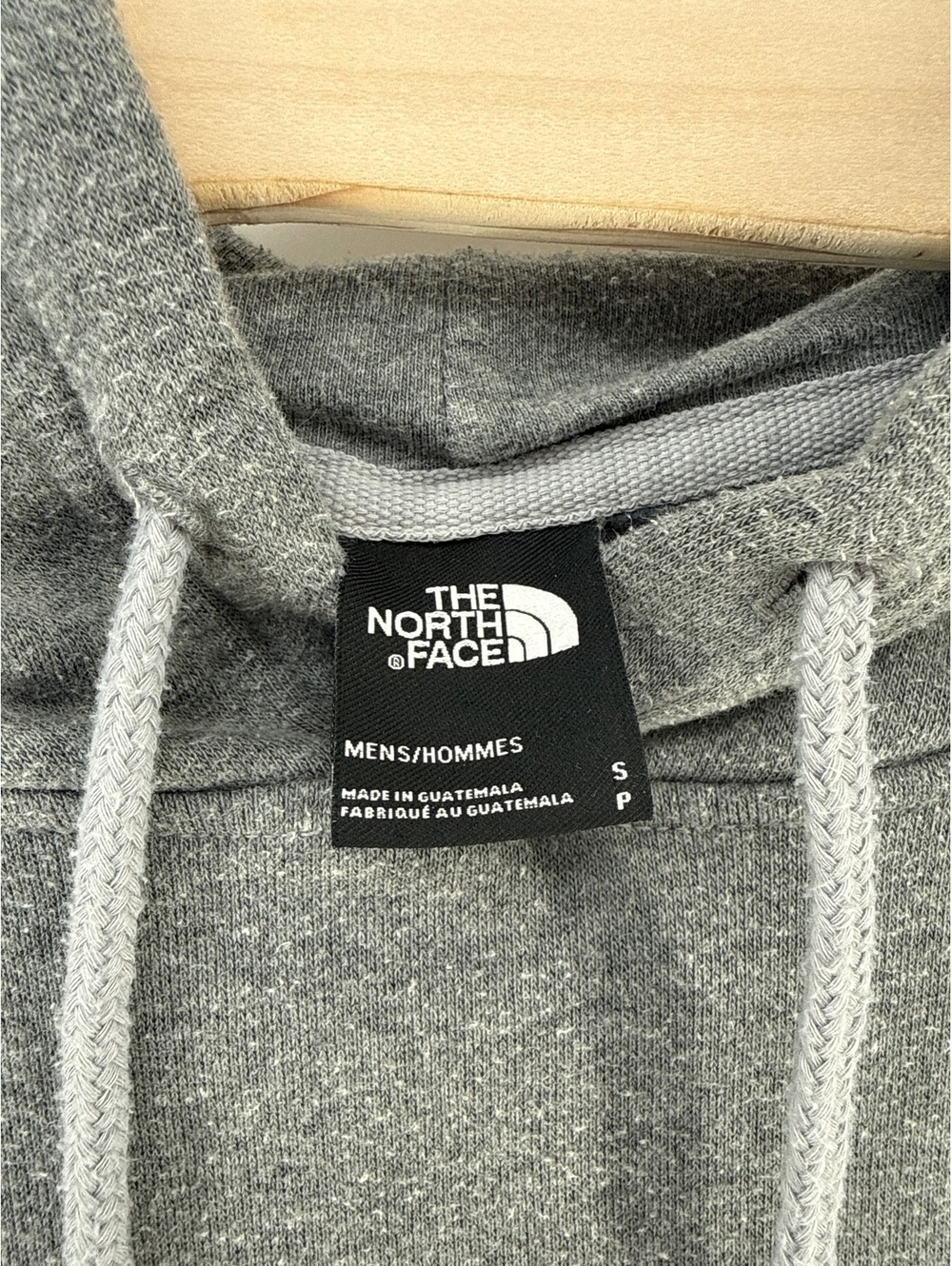 The North Face Men's Gray Pullover Hoodie Sweatshirt, Size Small - Picture 4 of 7